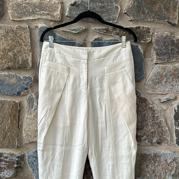 ALEXANDER WANG Vantage wool blend White trouser Size Women 4 - Picture 3 of 10